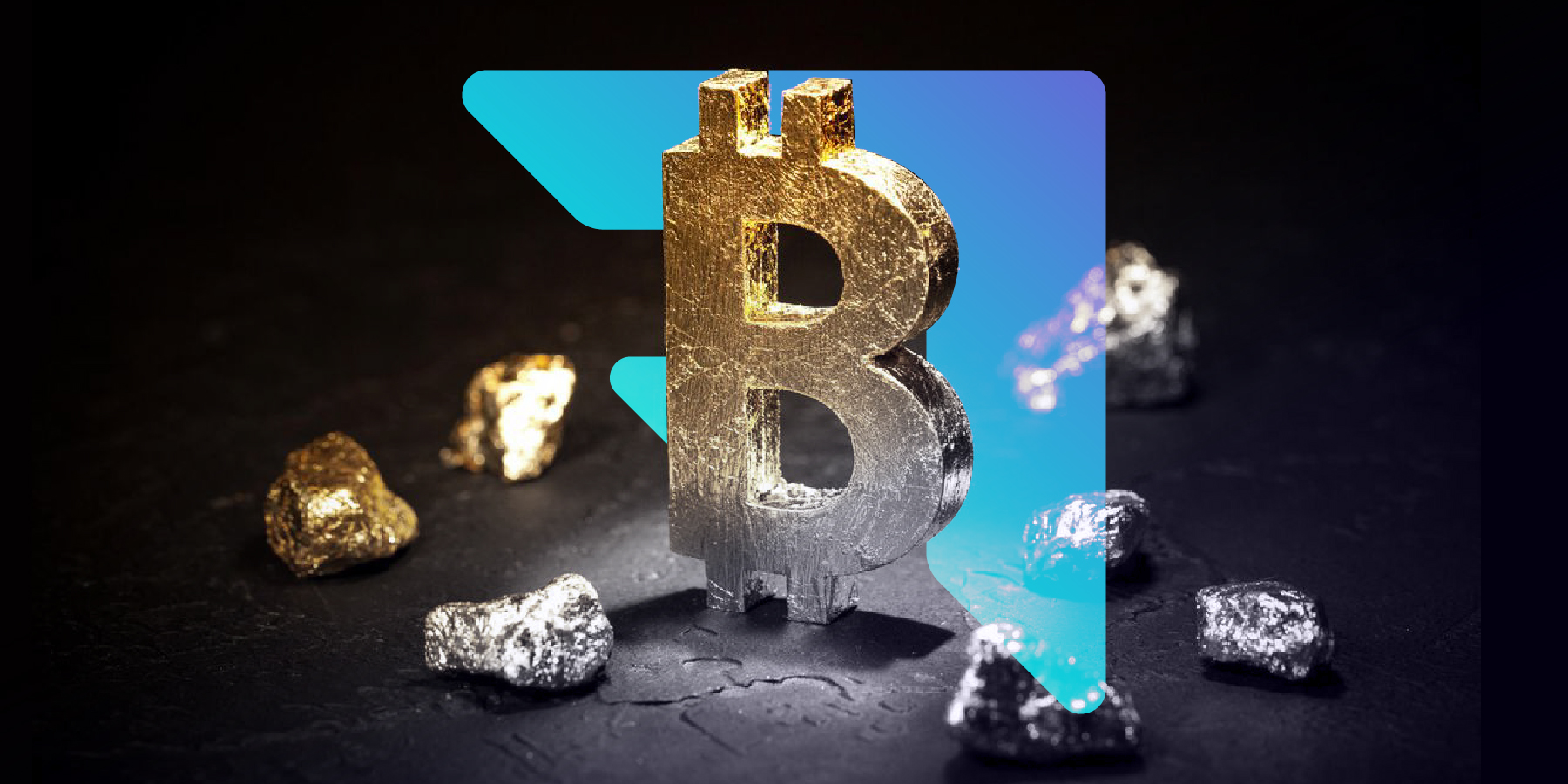 bitcoin, gold