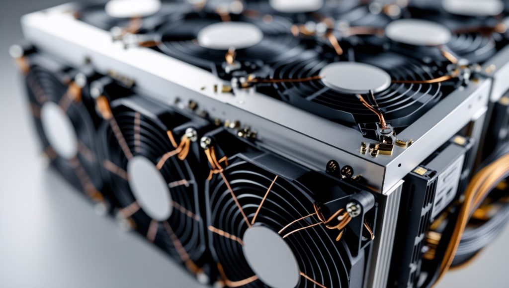 Leonardo phoenix 10 macro photography of asic miners in photor 0jpg